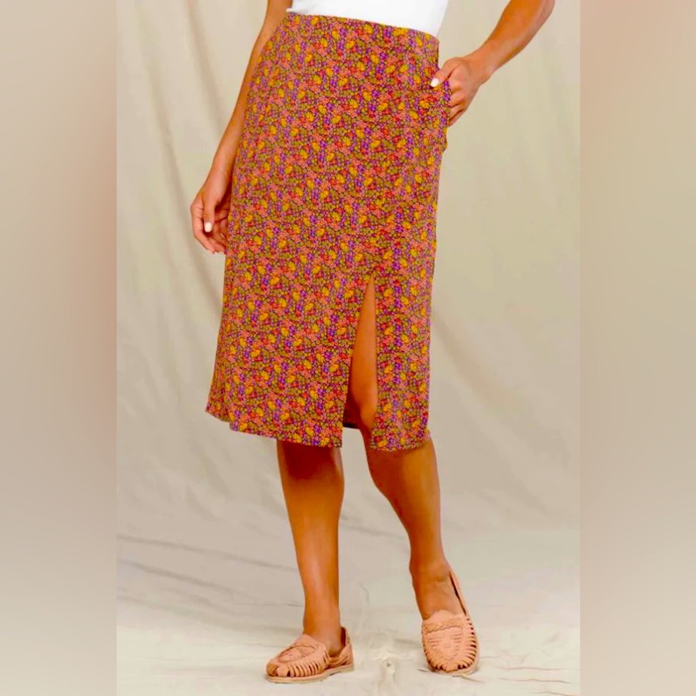 NWT S Toad&Co Sunkissed Midi Skirt